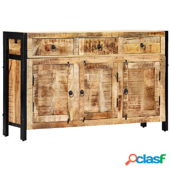 vidaXL Credenza 120x35x76 cm in Legno Massello di Mango