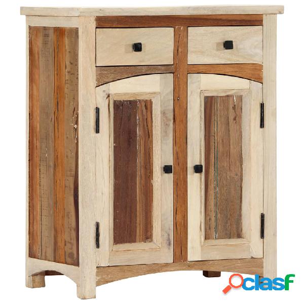 vidaXL Credenza 60x30x75 cm in Legno Massello di Recupero