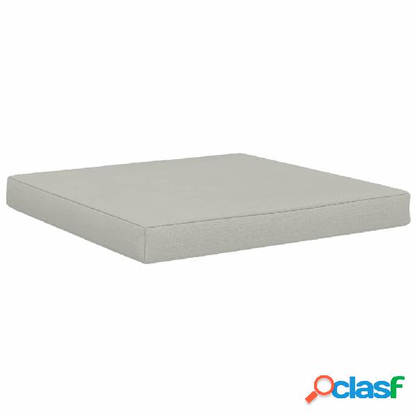 vidaXL Cuscino per Pavimento e Pallet 60x61,5x6 cm Beige in