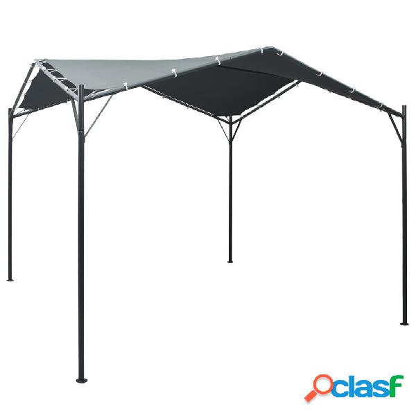 vidaXL Gazebo Padiglione Tenda Tettoia 3x3 m Acciaio