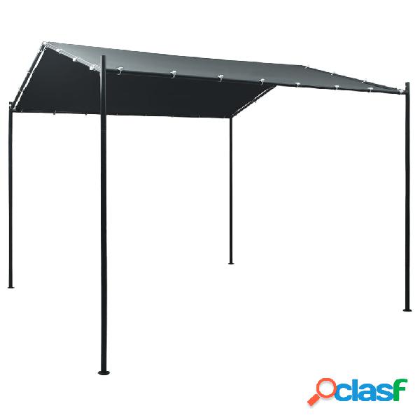 vidaXL Gazebo Padiglione Tenda Tettoia 3x3 m in Acciaio