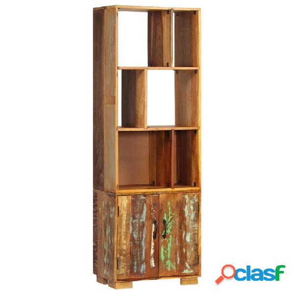 vidaXL Libreria 60x35x180 cm in Legno Massello di Recupero