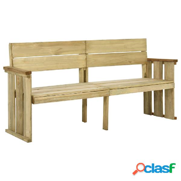 vidaXL Panchina da Giardino 172 cm in Legno di Pino