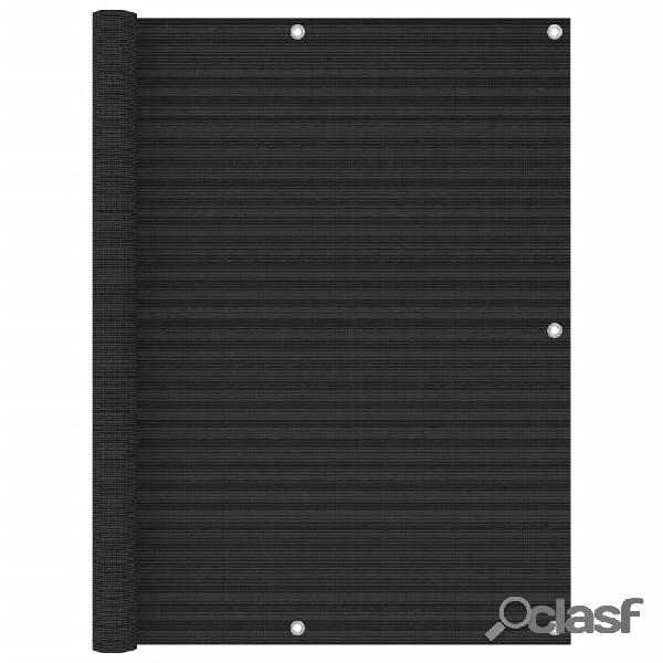 vidaXL Paravento da Balcone Antracite 120x400 cm in HDPE