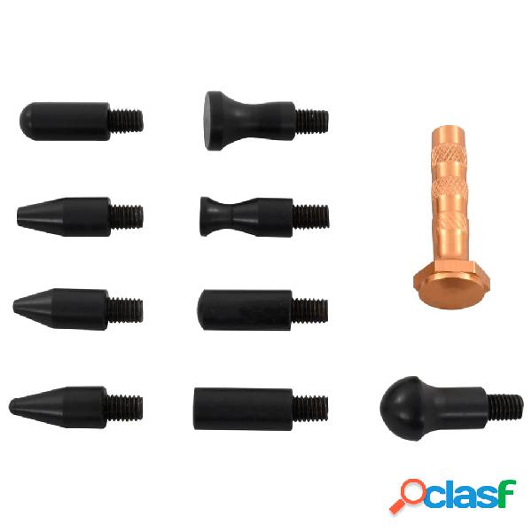 vidaXL Set 10 pz Strumenti di Rimozione delle Ammaccature