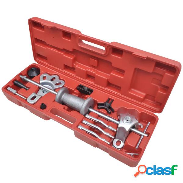 vidaXL Set 16 pz martello di scorrimento / set estrattore