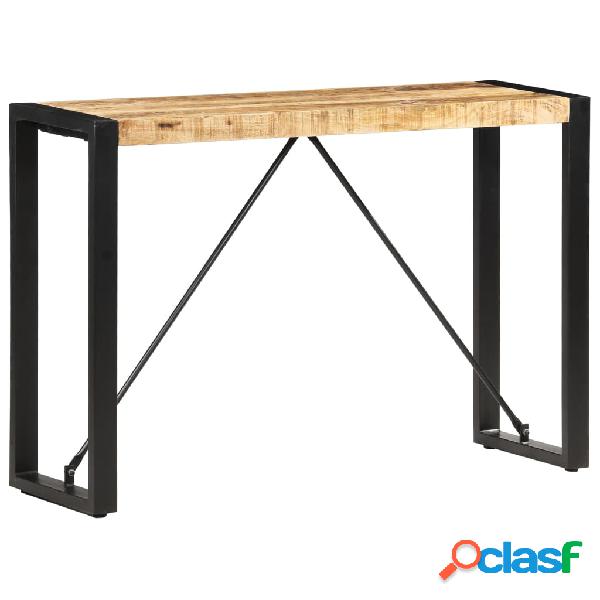vidaXL Tavolo Consolle 110x35x76 cm in Legno Massello di