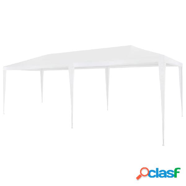 vidaXL Tendone per Feste in PE 3x6 m Bianco