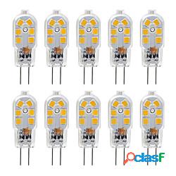 zdm g4 2.5w lampadina led confezione da 10 led bi-pin g4