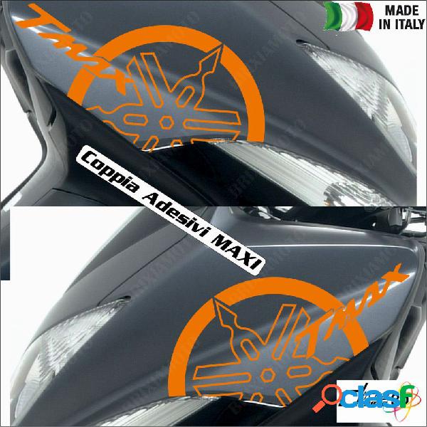 2 x adesivi diapason carena arancio for