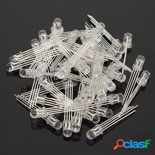 250pcs LED diodo a 5 pin catodico comune RGB a 7 pin F5