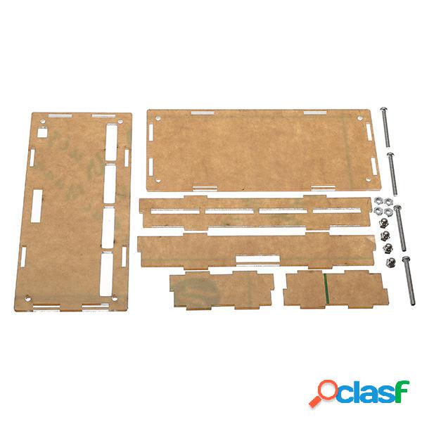 3Pcs Custodia protettiva trasparente in custodia acrilica