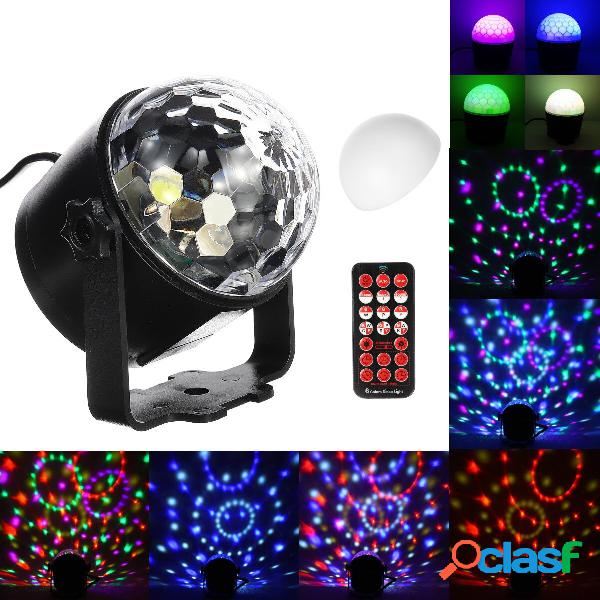 6W 100-240V LED Palla da discoteca Luci da festa Strobe DJ