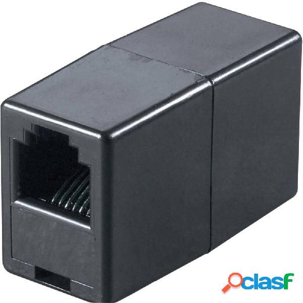 Adattatore Western Basetech [1x Presa RJ11 6p4c - 1x Presa