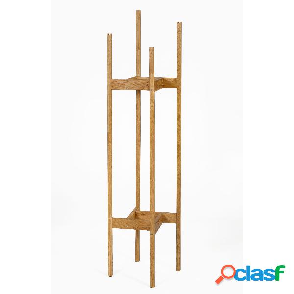 Appendiabiti Hilbert in legno massiccio, dimensioni 43 x 43