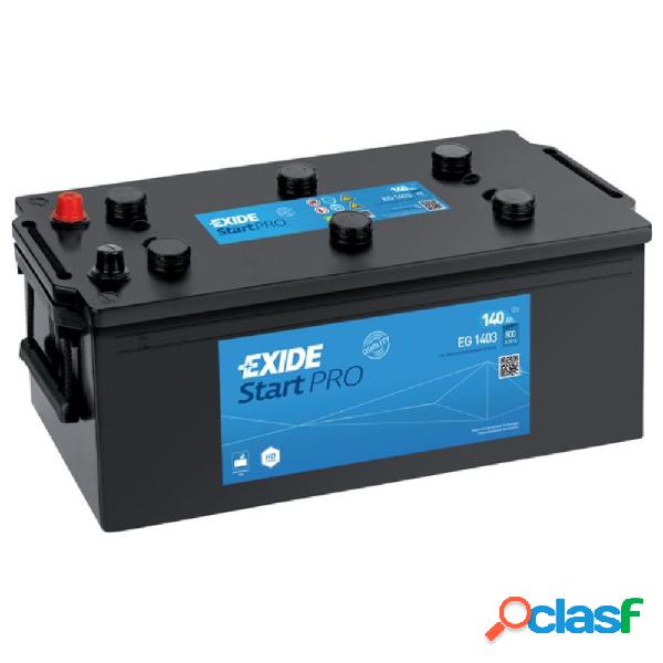 Batteria Exide 140Ah 800A Heavy Pro