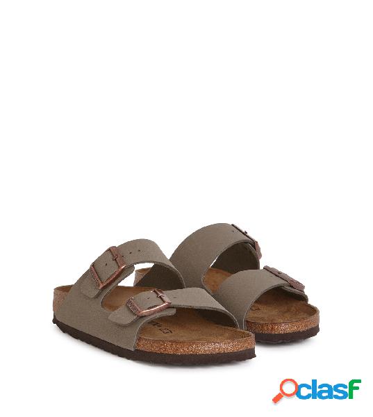 Birkenstock, Ciabatta Arizona Birko-floor Nubuk Stone