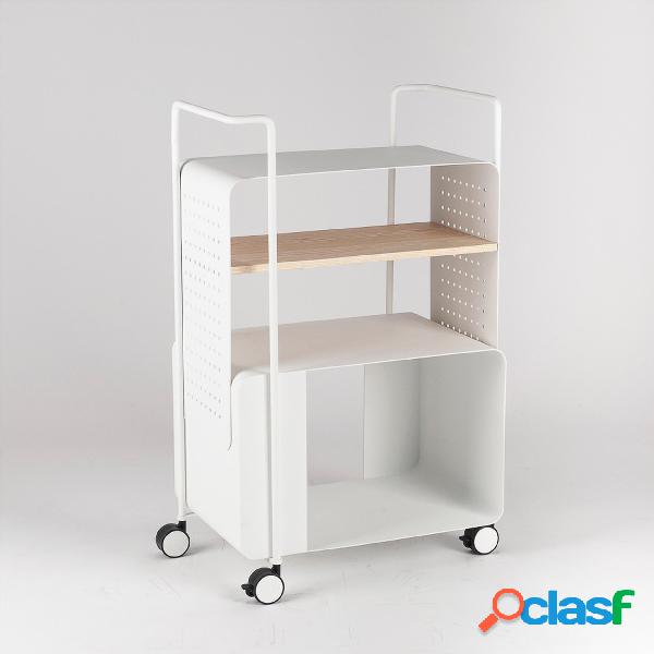 Carrello, Trolley Bar in metallo verniciato ENGIOI 58x25xh90