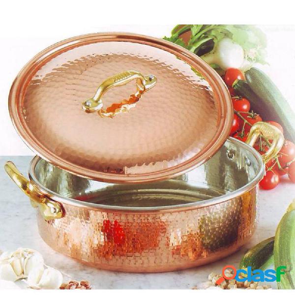 Casseruola Bassa 2 manici diametro 20 cm - h7 cm - 2.2 lt in