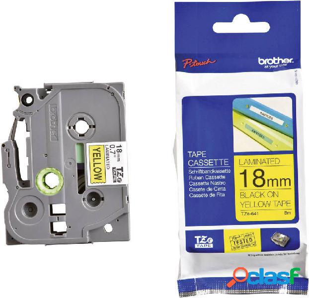 Cassetta nastro Brother TZe TZe-641 Colore Nastro: Giallo