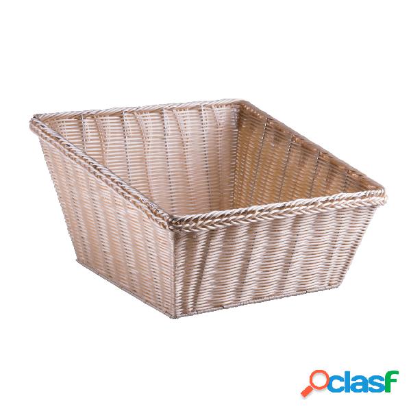 Cesto Buffet Polyrattan, peso 1,05 kg