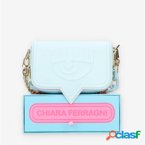 Chiara Ferragni Borsa piccola a tracolla azzurra