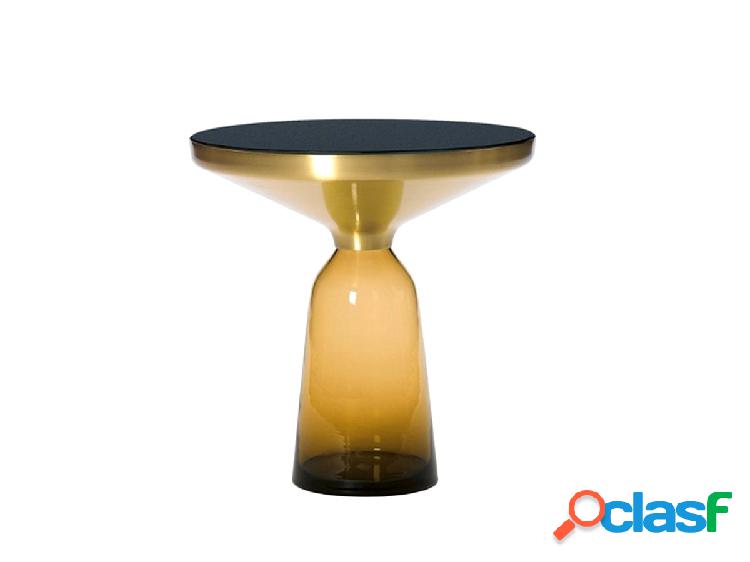 ClassiCon Bell Side Table Ambra Arancione/Ottone e Cristallo