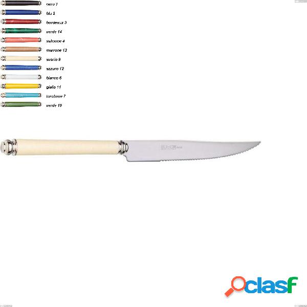 Coltello bistecca Arcadia, Acciaio 18/10 AISI 304 Lucido