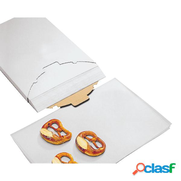 Confezione 500 Pz Carta Da Forno Cm 60 Siliconata, peso 4,92