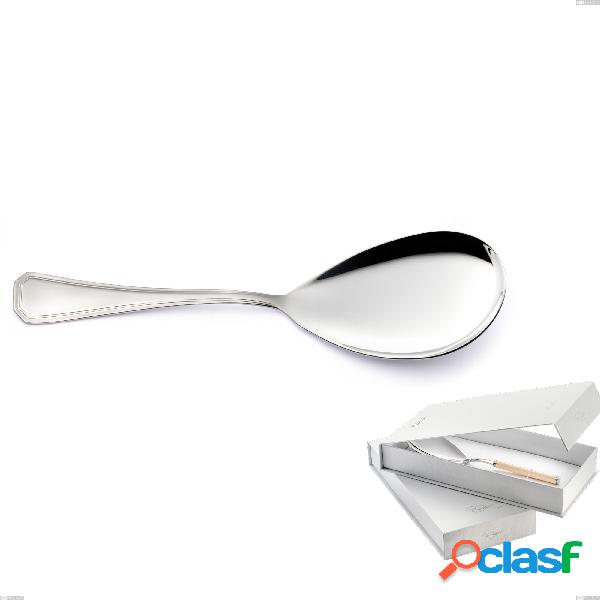Confezione a libro 1 pezzo pala riso Savoia, Acciaio inox