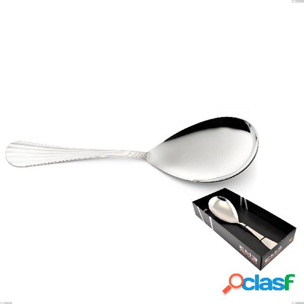 Confezione vetrina 1 pezzi pala riso Eden, inox 18.10