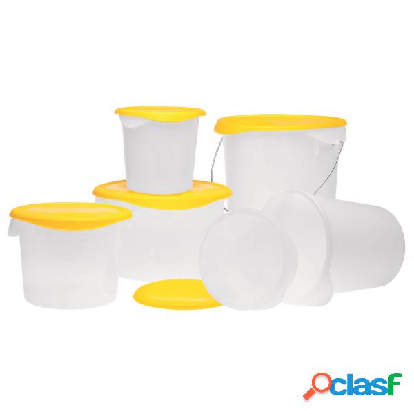 Contenitore Tondo lt 11,4 PP, peso 0,51 kg