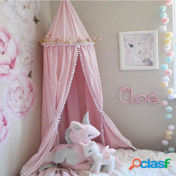 Cotton Kid Baby Bed Copriletto a baldacchino Zanzariera