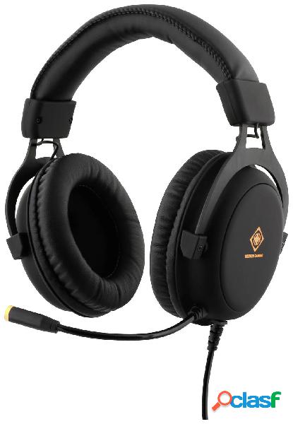 Deltaco Gaming GAM-030 Gaming Cuffie Over Ear via cavo