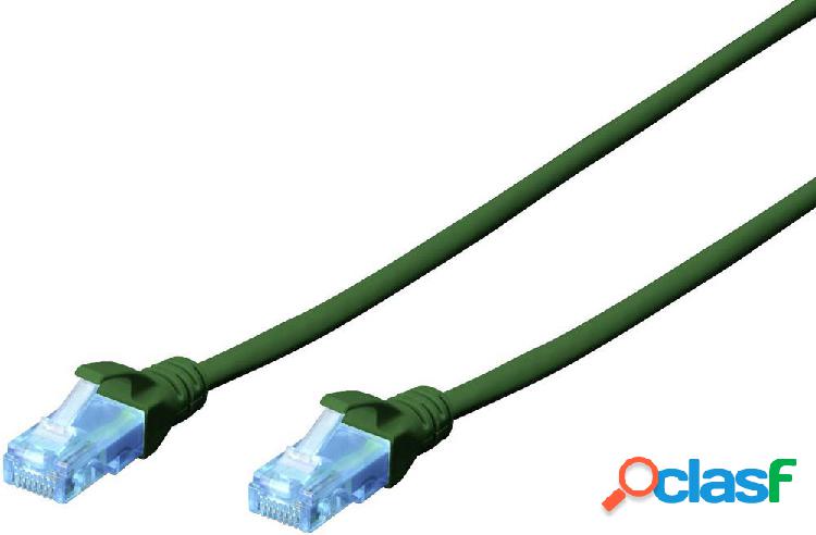 Digitus DK-1512-100/G RJ45 Cavo di rete, cavo patch CAT 5e