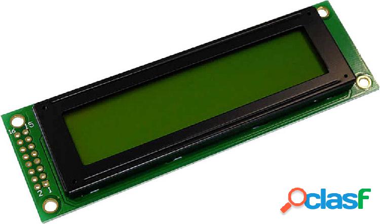 Display Elektronik Display LC Giallo-Verde (L x A x P) 116 x