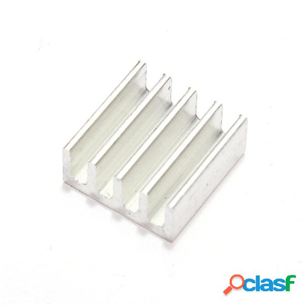 Dissipatore di calore in alluminio 9 * 9 * 5mm con adesivo