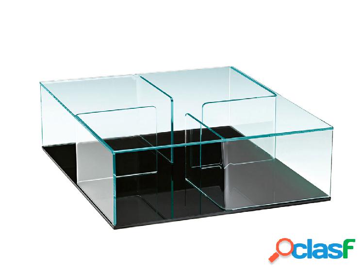 Fiam Quadra Tavolino Trasparente