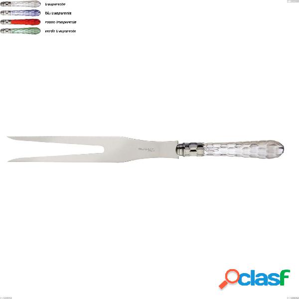 Forchetta arrosto Cristallo ghiera cromata bugatti, acciaio
