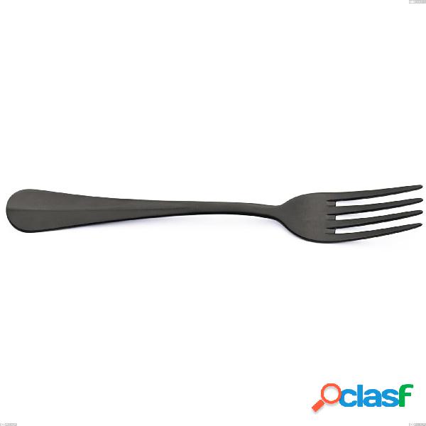 Forchetta tavola Royal Retrò PVD Black, Acciaio inox 18/10