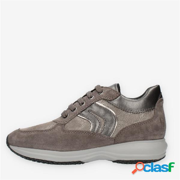 GEOX D Happy sneakers da donna scamosciate