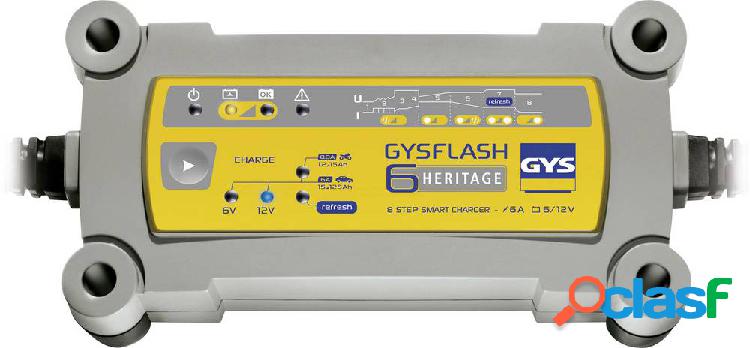 GYS GYSFLASH HERITAGE 6A 029538 Caricatore automatico 12 V,