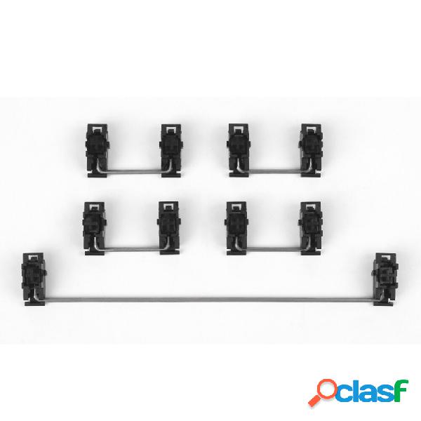 Gateron Black Steel Plate-Mount Stabilizer Set