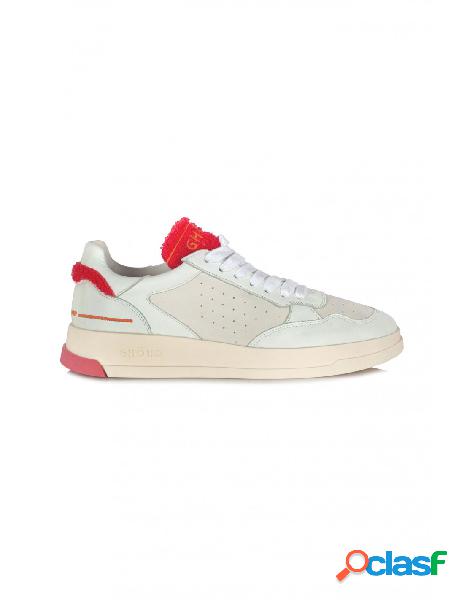 Ghoud - Sneakers - 390101 - Bianco/Corallo