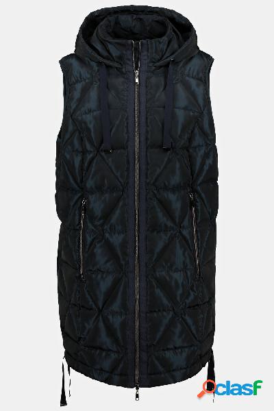 Gilet trapuntato, Donna, Blu, Taglia: 64/66, Poliestere,