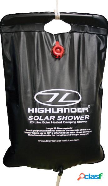 Highlander CP016 Solar Shower Doccia da campeggio 20 l