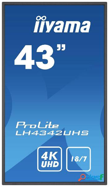 Iiyama ProLite LH4342UHS-B3 Display Digital Signage ERP: G