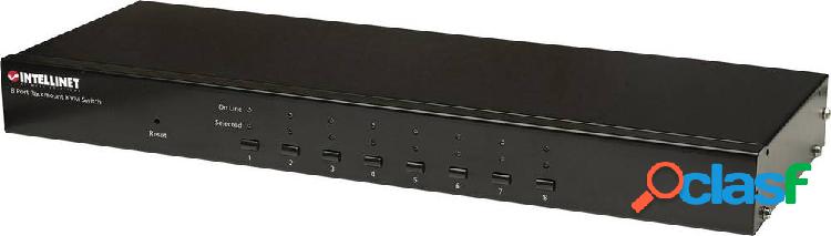 Intellinet 8 Porte Switch KVM VGA USB, PS/2 1600 x 900 Pixel
