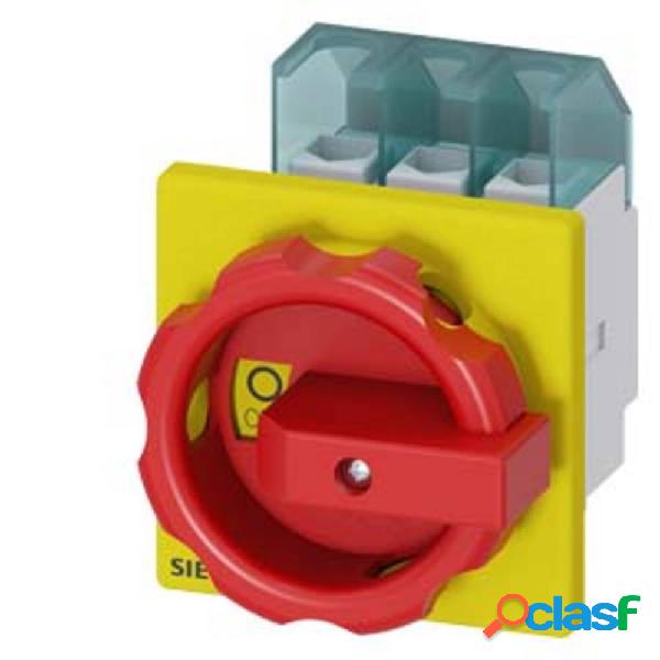 Interruttore sezionatore Rosso, Giallo 3 poli 16 mm² 32 A