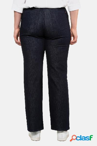 Jeans Mary, taglio della gamba scampanato, cintura comoda,